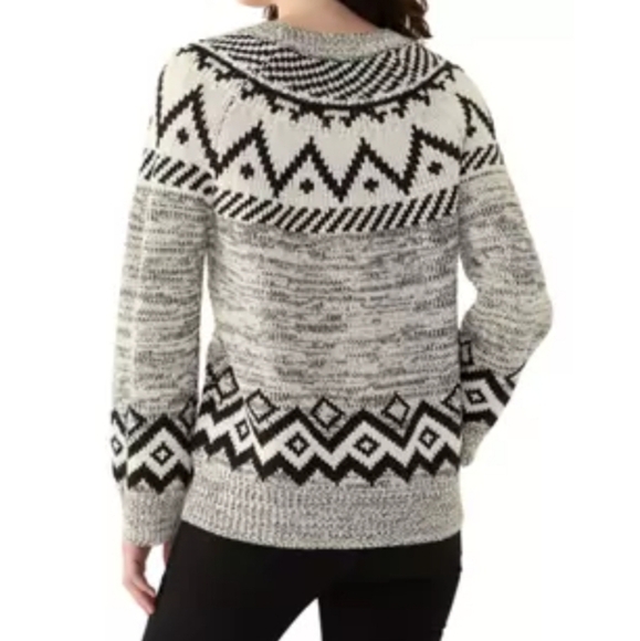 Wonderly Fair Isle Printed Long Sleeve  Sweater - Picture 2 of 12